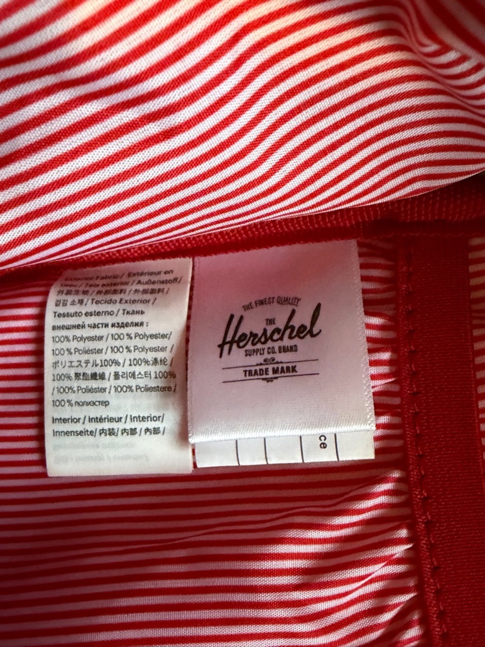 Herschel Supply Company Classic Black Backpack - Picture 10 of 13